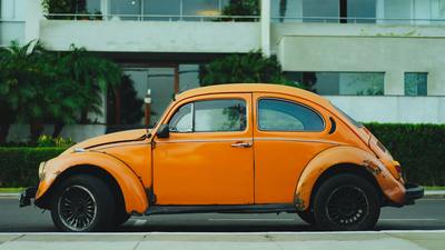 Volkswagen Yellow Beetle